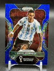 Angel Di Maria [Choice Blue] Soccer Cards 2022 Panini Prizm World Cup Prices