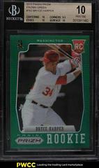 Bryce Harper [Green Prizm] #152 Baseball Cards 2012 Panini Prizm Prices