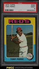 Tony Perez #560 Baseball Cards 1975 Topps Prices
