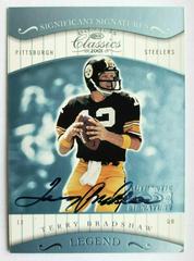Terry Bradshaw [Significant Signatures] #190 Football Cards 2001 Panini Donruss Classics Prices