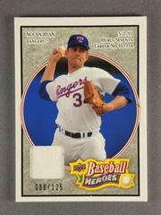 Nolan Ryan [Jersey Emerald] #35 Baseball Cards 2008 Upper Deck Baseball Heroes Prices