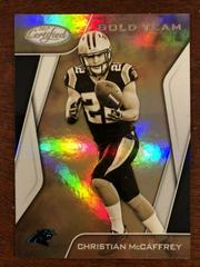 Christian McCaffrey #GT-CM Football Cards 2017 Panini Certified Gold Team Prices
