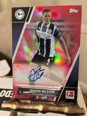 Joakim Nilsson [Red] Soccer Cards 2021 Topps Bundesliga Autographs Prices