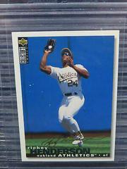 Ricky Henderson [Gold Signature] Baseball Cards 1995 Collector's Choice Prices