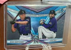 Benny Montgomery/Jaden Hill Baseball Cards 2021 Bowman Draft Franchise Futures Prices