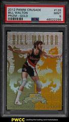 Bill Walton [Gold] #128 Basketball Cards 2012 Panini Crusade Prizm Prices