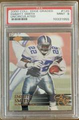 Emmitt Smith #120 Football Cards 2000 Collector's Edge Graded Prices