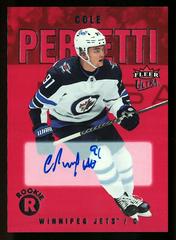 Cole Perfetti [Red Foil Autograph] #237 Hockey Cards 2021 Ultra Prices