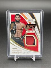 Khabib Nurmagomedov [Gold] #S-KBN Ufc Cards 2021 Panini Immaculate UFC Swatches Prices