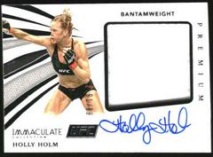 Holly Holm Ufc Cards 2021 Panini Immaculate UFC Premium Memorabilia Autographs Prices