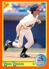 Craig Grebeck Baseball Cards 1990 Score Traded Prices