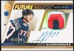 Nick Blankenburg #FWAP-NB Hockey Cards 2022 SP Authentic Future Watch Autograph Patch Prices