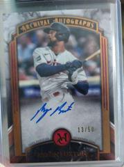 Byron Buxton #AA-BB Baseball Cards 2022 Topps Museum Collection Archival Autographs Prices
