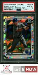 Bobby Witt Jr. [Atomic Refractor] Baseball Cards 2020 Bowman Chrome Prospects Prices