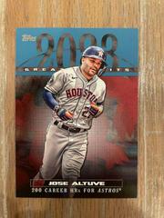 Jose Altuve [Blue] Baseball Cards 2024 Topps Greatest Hits Prices