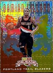 Damian Lillard [Gold] #69 Basketball Cards 2012 Panini Crusade Prizm Prices
