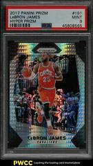 LeBron James [Hyper Prizm] #191 Basketball Cards 2017 Panini Prizm Prices