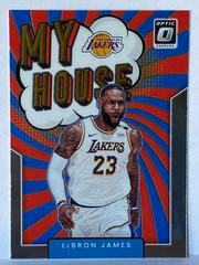 LeBron James #6 Basketball Cards 2021 Panini Donruss Optic My House Prices