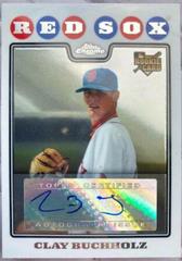 Clay Buchholz [Autograph] #229 Baseball Cards 2008 Topps Chrome Prices