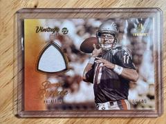Drew Bledsoe [Gold] Football Cards 2022 Panini Luminance Vintage Materials Prices