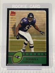 Terrell Suggs [Black] #314 Football Cards 2003 Topps Prices