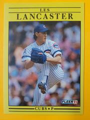 Les Lancaster #424 Baseball Cards 1991 Fleer Prices