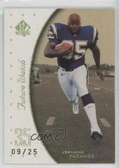 Jermaine Fazande [Excitement Gold] #121 Football Cards 1999 SP Authentic Prices