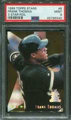 Frank Thomas [3 Star Foil] #6 Baseball Cards 1999 Topps Stars Prices