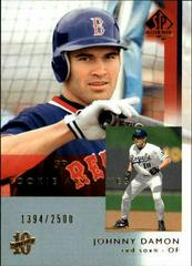 Johnny Damon Baseball Cards 2003 SP Authentic Prices