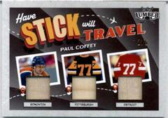 Paul Coffey [Red] Hockey Cards 2021 Leaf Lumber Game Used Prices