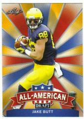 Jake Butt [Gold] #AA-11 Football Cards 2017 Leaf Draft All American Prices