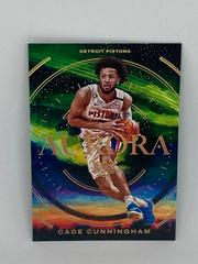 Cade Cunningham #7 Basketball Cards 2022 Panini Court Kings Aurora Prices