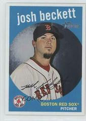 Josh Beckett #55 Baseball Cards 2008 Topps Heritage Prices