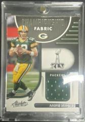 Aaron Rodgers #CF-11 Football Cards 2022 Panini Absolute Championship Fabric Prices
