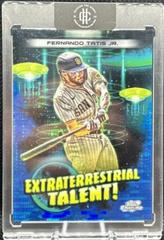 Fernando Tatis Jr. [Blue Moon] #ET-18 Baseball Cards 2023 Topps Cosmic Chrome Extraterrestrial Talent Prices