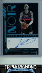 Jalen Duren [Autograph Platinum] #399 Basketball Cards 2022 Panini Noir Prices