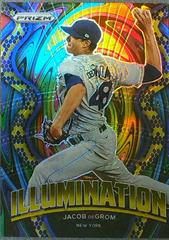 Jacob deGrom [Snake Skin Prizm] #IL-1 Baseball Cards 2022 Panini Prizm Illumination Prices