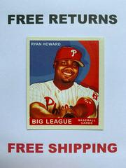 Ryan Howard [Red Back] Baseball Cards 2007 Upper Deck Goudey Prices