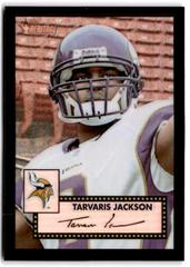 Tarvaris Jackson [Black Refractor] #THC42 Football Cards 2006 Topps Heritage Chrome Prices
