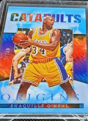 Shaquille O'Neal [Turquoise] #9 Basketball Cards 2022 Panini Origins Catapults Prices