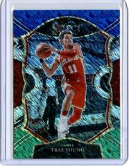 Trae Young [Blue White Green Shimmer] Basketball Cards 2020 Panini Select Prices