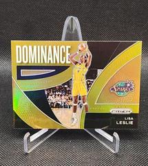 Lisa Leslie [Gold] Basketball Cards 2022 Panini Prizm WNBA Dominance Prices
