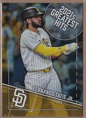 Fernando Tatis Jr. [Gold] #21GH-8 Baseball Cards 2022 Topps 2021’s Greatest Hits Prices
