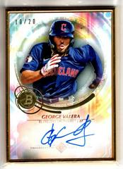 George Valera Baseball Cards 2022 Bowman Transcendent Autographs Prices