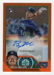 Bobby Miller [Orange] #RA-BM Baseball Cards 2023 Topps Chrome Update Rookie Autographs Prices