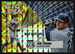 Jim Thome [Reactive Yellow] #BF9 Baseball Cards 2021 Panini Mosaic Big Fly Prices