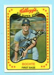 Bruce Bochte #62 Baseball Cards 1981 Kellogg's Prices