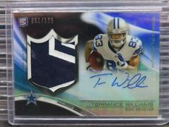 Terrance Williams [Black Refractor] Football Cards 2013 Topps Platinum Autograph Prices