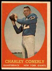 Charley Conerly #84 Football Cards 1958 Topps Prices