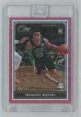 Tremont Waters [Red] #102 Basketball Cards 2019 Panini One and One Prices